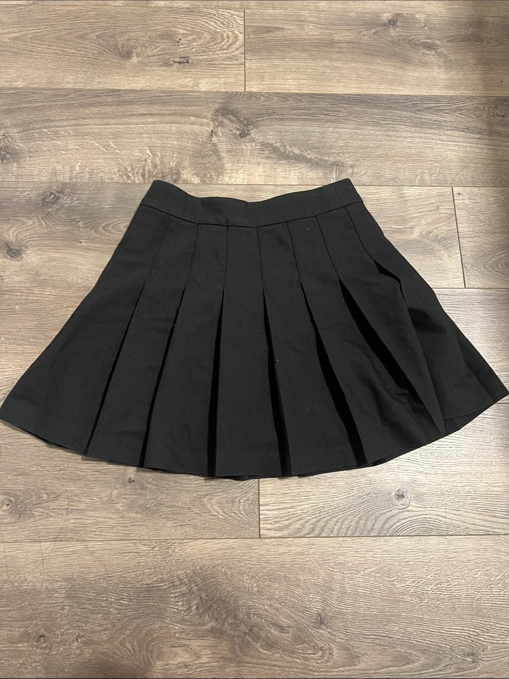 Black Pleated Mini Skirt - Classic Women's Skirt